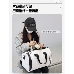 短途旅行包男款大容量女士旅遊輕便手提行李袋乾濕分離運動健身包