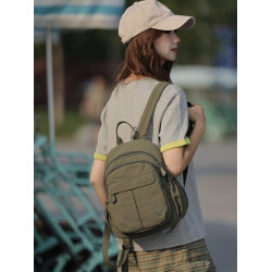 輕便尼龍雙肩包休閒出行逛街百搭女包可攜式收納逛街通勤旅行小後後背包