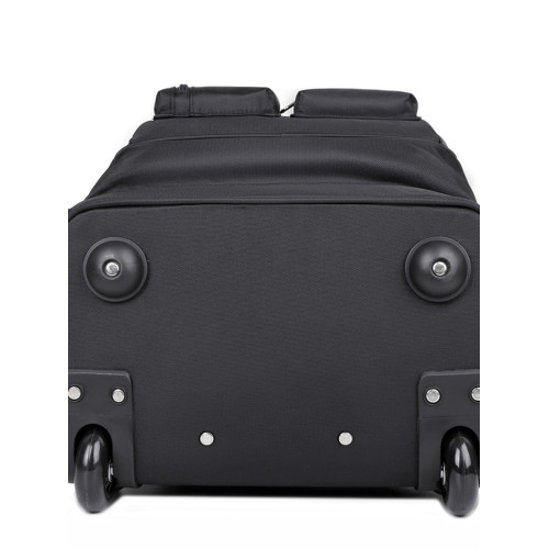 雙肩後後背包萬向輪可拆卸拉桿行李包多口袋大容量登機包大學生通勤包