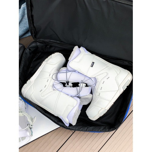 超大容量短途旅行包滑雪包獨立鞋倉頭盔雪鞋行李收納袋運動健身包