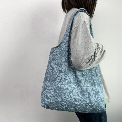 2026年肌理背心包民族風文藝風小清新學院百搭帆布包大容量手提袋