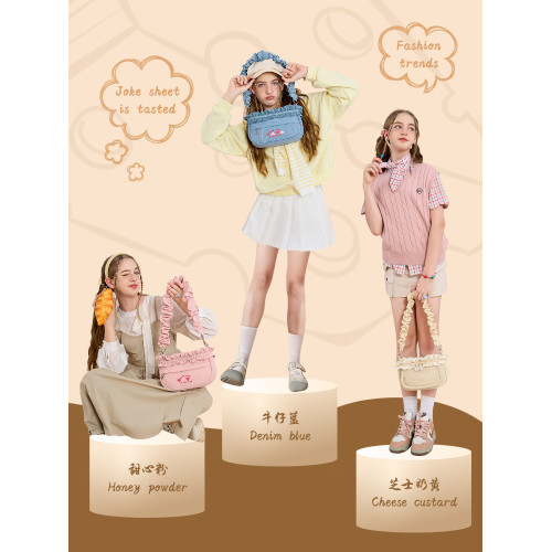 meowbunny甜心痛 小食量痛包斜背二次元單肩包雙面兩用日常漫展痛