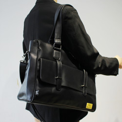 潮牌大容量手提包公文包16寸電腦包韓版男包單肩包休閒時尚斜後後背包