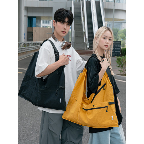 工裝可變後後背包馬甲包個性廉航神器多口袋大容量斜後後背包可穿戴後後背包