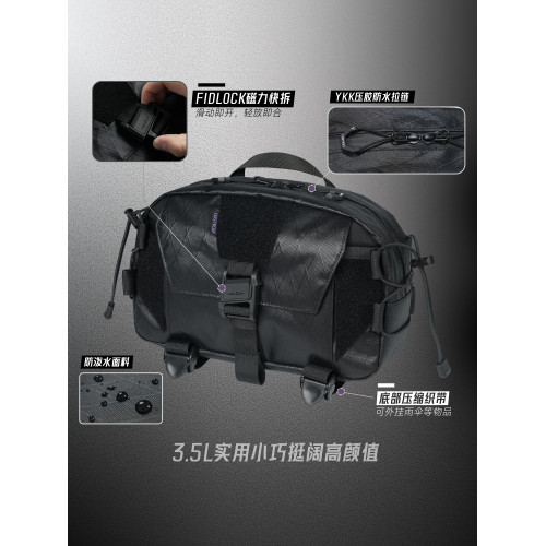 頭狼工業雀躍二代斜後後背包機能包快速EDC戰術戶外胸腰包單肩DGM-02