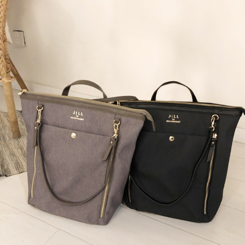 日本雙肩包女通勤單肩雙肩兩用防水牛津布上班高級感簡約單肩後後背包