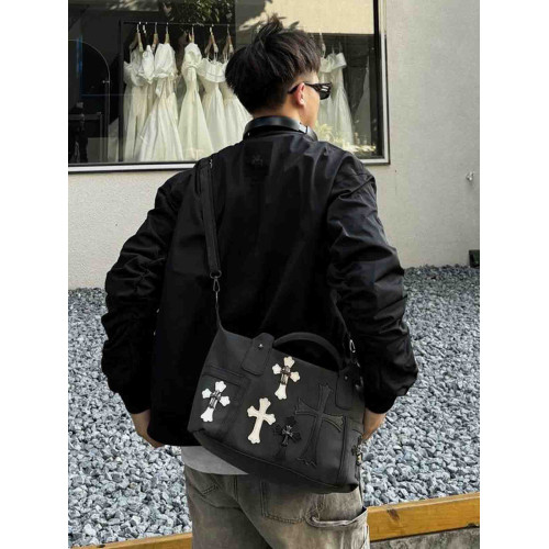 YUEN設計款暗黑系原宿通勤單肩斜後後背包大容量復古挎包時髦街頭男女