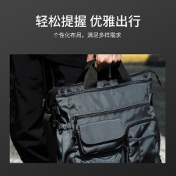 男包新款多功能防水單肩斜後後背包大容量商務電腦包旅遊休閒包男士潮
