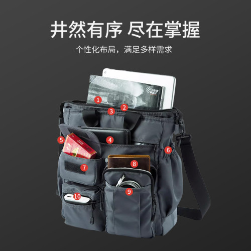 男包新款多功能防水單肩斜後後背包大容量商務電腦包旅遊休閒包男士潮 男包新款多功能防水單肩斜後後背包大容量商務電腦包旅遊休閒包男士潮