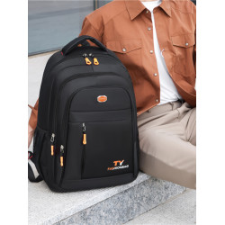 雙肩包男士簡約大容量後後背包女初中休閒書包高中小學生書包旅行後後背包