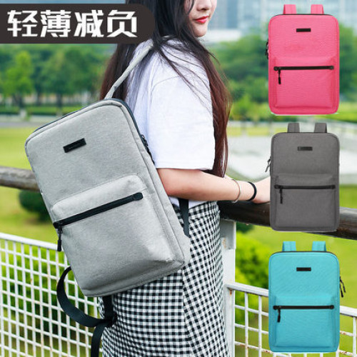 卡提諾超薄雙肩後後背包男女書包電腦包13/14/15.6寸簡約筆記型電腦包