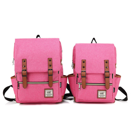 2024新款時尚雙肩男女高中學生百搭大容量書包商務韓版旅遊電腦包