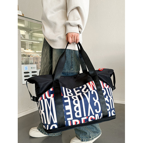 旅行包新款大容量手提行李包旅行輕便包運動健身包出差收納登機包