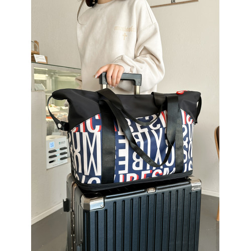 旅行包新款大容量手提行李包旅行輕便包運動健身包出差收納登機包