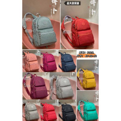 博蔔尼龍防水男女雙肩包輕便多層口袋學生電腦書包容量大旅行後後背包