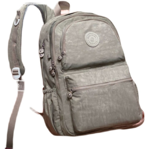 博蔔尼龍防水男女雙肩包輕便多層口袋學生電腦書包容量大旅行後後背包