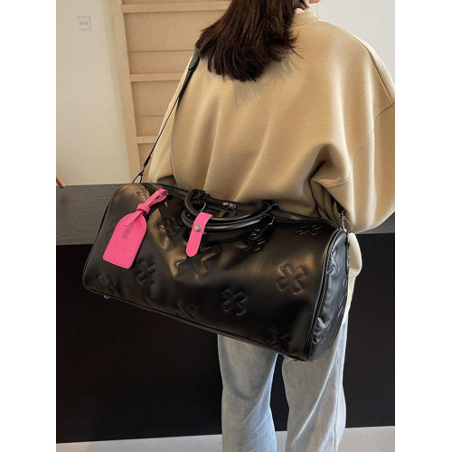 日本進口健身包女高級感防水行李包乾濕分離包大容量遊泳包