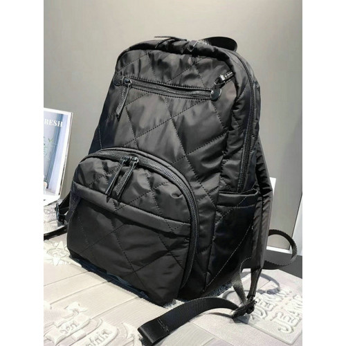 新款後後背包2025防水尼龍中性雙肩包大容量多隔層簡約旅行休閒後後背包