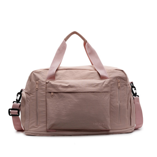 輕便旅行包女士大容量手提包防水短途出差行李包男百搭單肩旅遊包