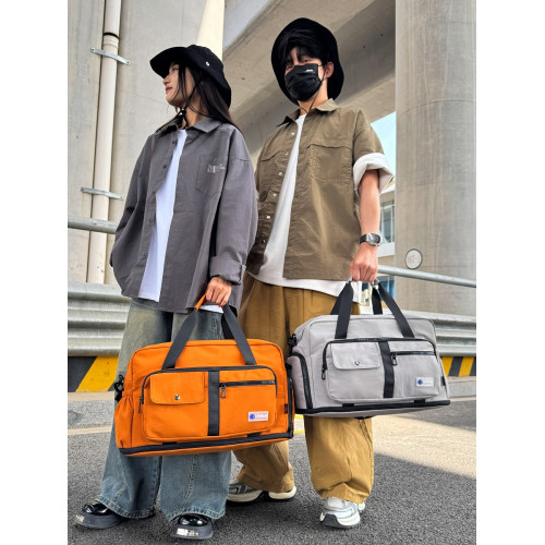 2026新款短途旅行包女大容量手提行李包運動斜背健身包乾濕分離男