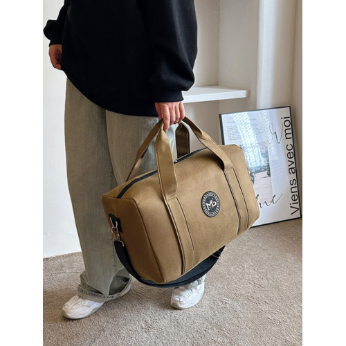 手提行李包男女大容量輕便旅行袋衣物收納包斜背可套拉桿旅遊包袋