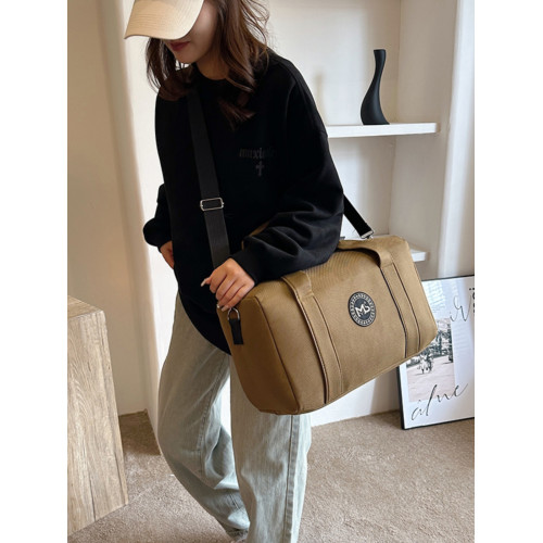 手提行李包男女大容量輕便旅行袋衣物收納包斜背可套拉桿旅遊包袋