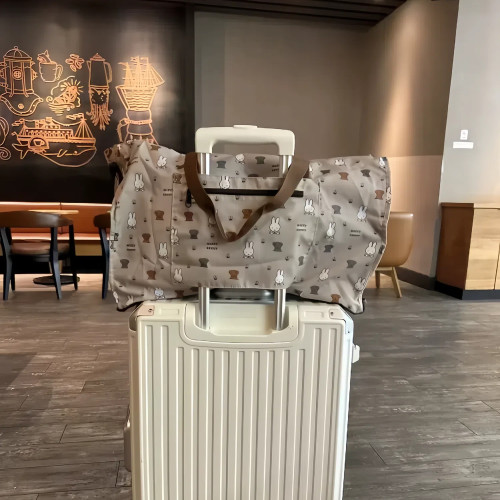 可折曡行李箱旅行包大容量米飛兔可愛包短途出行上學可套拉桿箱包