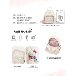新年生日禮物TOUTOUhellokitty凱蒂貓小食量雙肩痛包通勤日常後後背包