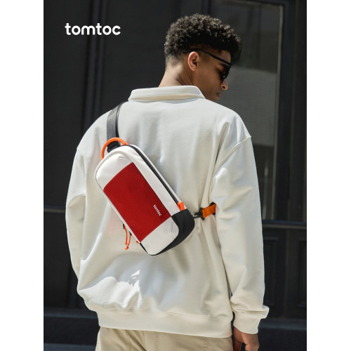 tomtoc Switch2收納包斜後後背包單肩包NS2配件保護殼套掌機胸包G49 tomtoc Switch2收納包斜後後背包單肩包NS2配件保護殼套掌機胸包G49