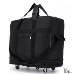 航空托運包帆布行李袋包大容量搬家旅行袋帶輪背拉行李包拉桿箱