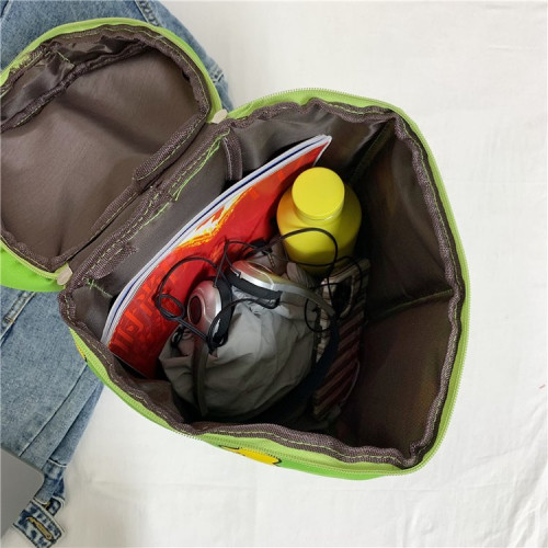 蠟筆小新餅乾包羽毛球包包同款書包女後後背包斜背雙肩桶形多巴胺卡通