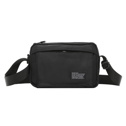 日系小挎包男休閒手機包街頭潮流韓版單肩包牛津布簡約ins斜後後背包