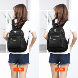 牛津布雙肩包女2026新款時尚女式小後後背包女士帆布旅行包包旅遊輕便