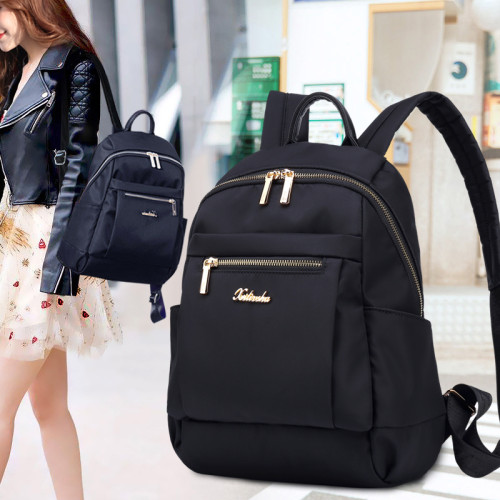 牛津布雙肩包女2026新款時尚女式小後後背包女士帆布旅行包包旅遊輕便