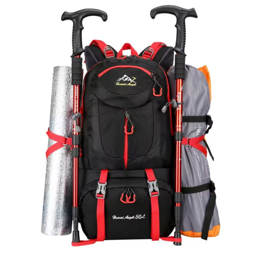 減壓手提戶外登山包雙肩包男女大容量旅行包輕便40L50L60L防水