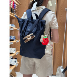 ins防水超輕電腦通勤雙肩包水杯書包上班13寸旅行大學生包包