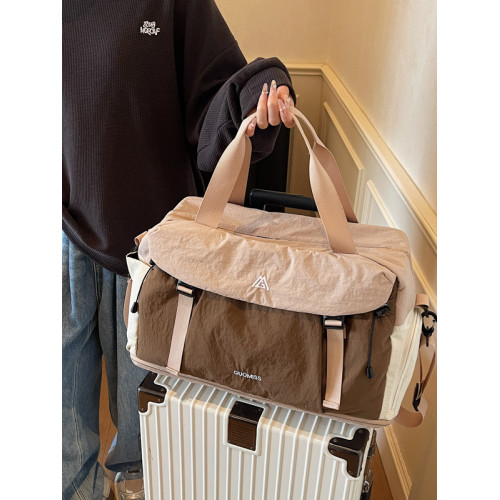 旅行包大容量行李袋斜背手提包運動健身可擴容收納包待産短途出差