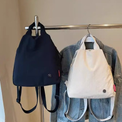 女士輕便休閒包防水運動雙肩包女2025新款潮旅行小後後背包多功能胸包