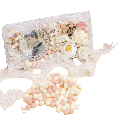 白鹿痛包材料手工diy紥包填充素材套裝二次元痛包打底背景紙紥板