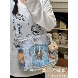 原創二次元痛包娃包日系少女漫展jk包學生日常高顔值百搭斜後後背包女