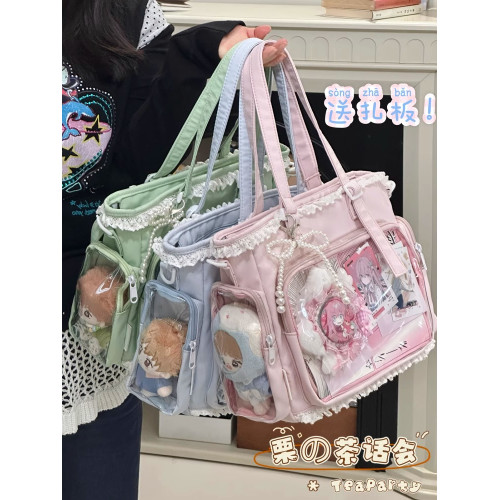 原創二次元痛包娃包日系少女漫展jk包學生日常高顔值百搭斜後後背包女