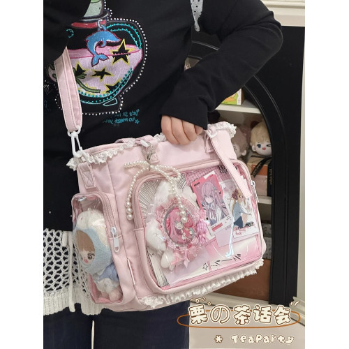 原創二次元痛包娃包日系少女漫展jk包學生日常高顔值百搭斜後後背包女