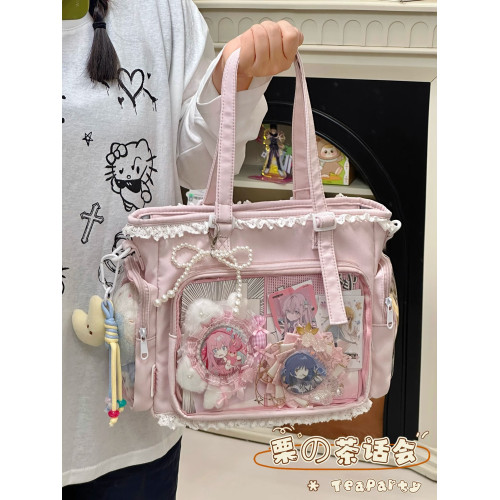 原創二次元痛包娃包日系少女漫展jk包學生日常高顔值百搭斜後後背包女