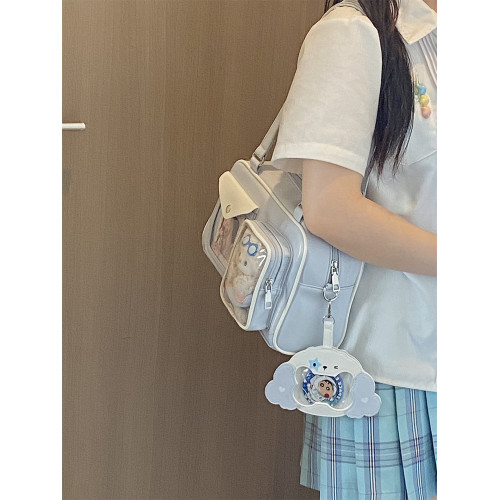 錢一波痛包|2025年秋冬新款多巴胺娃拼卡兩用10cm娃包單肩斜後後背包 錢一波痛包|2025年秋冬新款多巴胺娃拼卡兩用10cm娃包單肩斜後後背包