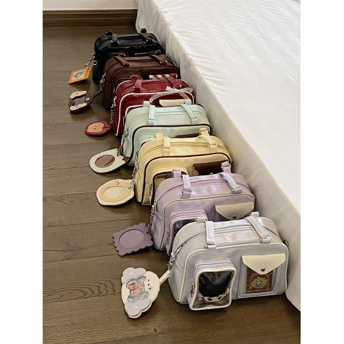 錢一波痛包|2025年秋冬新款多巴胺娃拼卡兩用10cm娃包單肩斜後後背包 錢一波痛包|2025年秋冬新款多巴胺娃拼卡兩用10cm娃包單肩斜後後背包