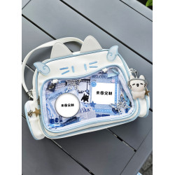 人魚陷落白楚年蘭波痛包吧唧卡片書包雙肩包單肩高顔值紥板大容量