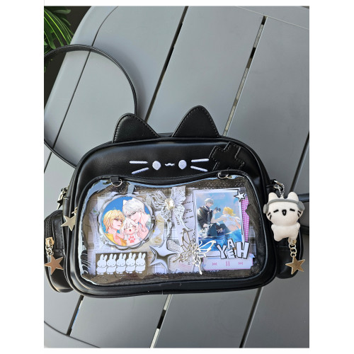 人魚陷落白楚年蘭波痛包吧唧卡片書包雙肩包單肩高顔值紥板大容量