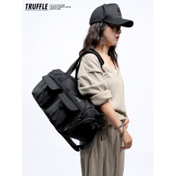 TRUFFLE旅行包手提包大容量女單肩斜後後背包男士運動健身包短途通勤