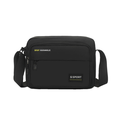 2024潮流男式挎包休閒包男包防水牛津布包單肩包斜後後背包包男士後後背包