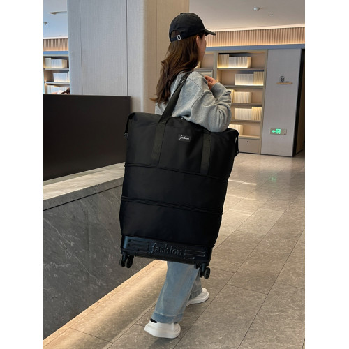 萬向輪拉桿包旅行包行李袋出差裝被子收納帶輪待産包大容量登機包